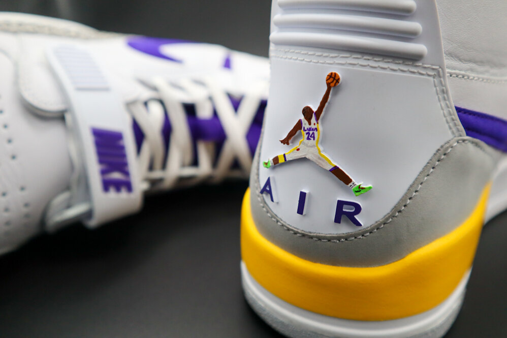 Custom Jordan 312 Honors Gigi and Kobe Bryant | Nice Kicks Custom Jordan 312 Honors Gigi and Kobe Bryant | Nice Kicks